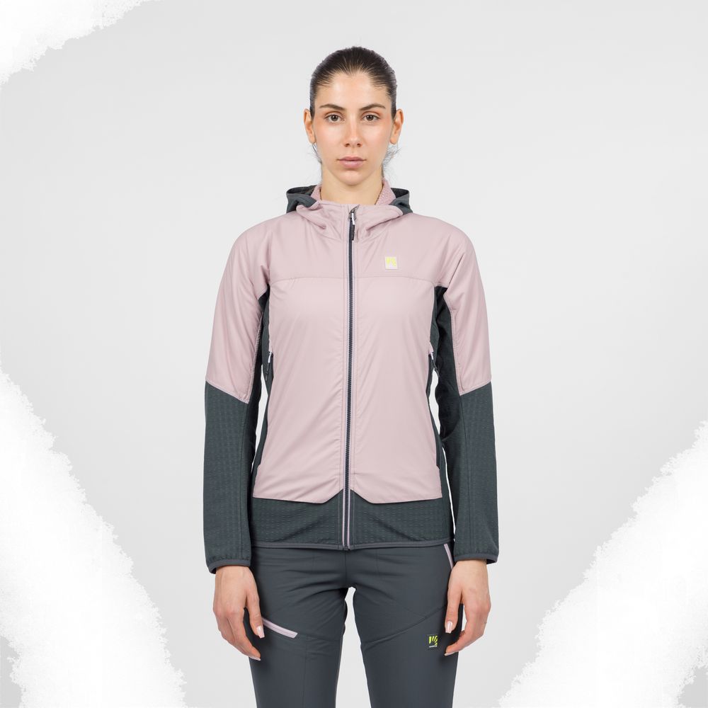 Karpos Alagna Plus 20 W Jacket Damen Skitourenjacke lilac-woodlgray Produktbild 2