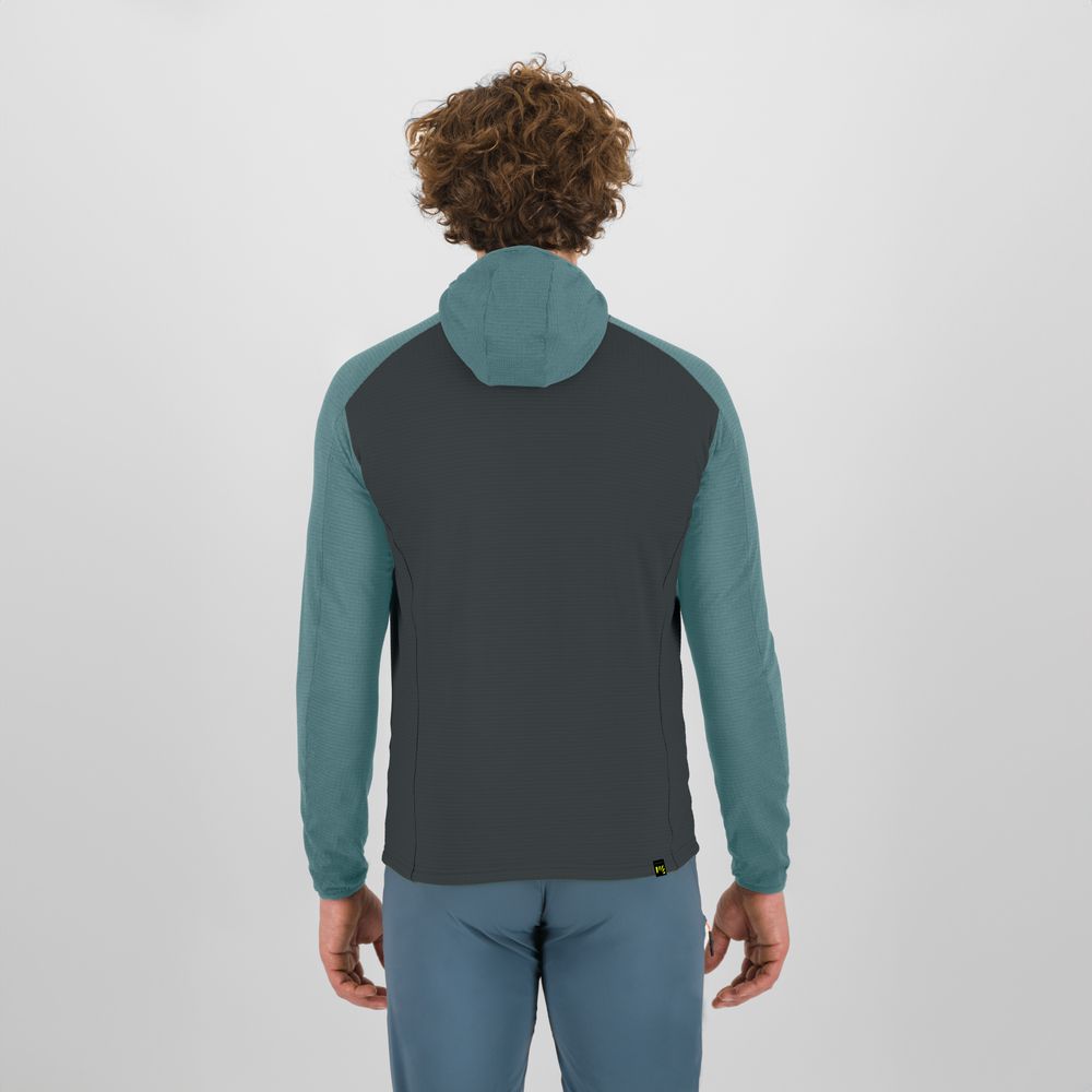 Karpos Ambrizzola Full-Zip Hoodie Herren Kapuzenjacke urban-mineral-blue Produktbild 3