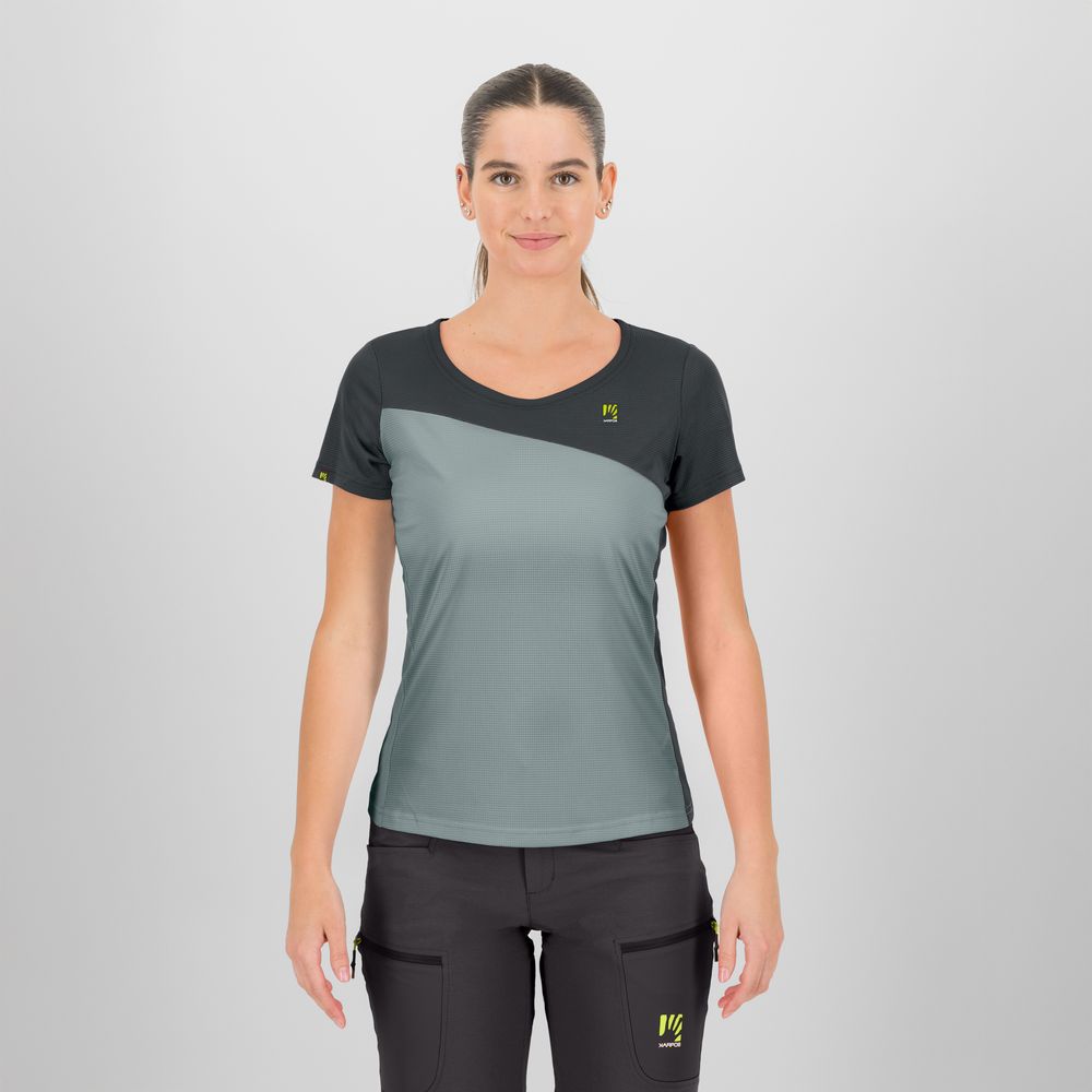 Karpos Averau Damen Funktionsshirt abyss-woodlgray Produktbild 2