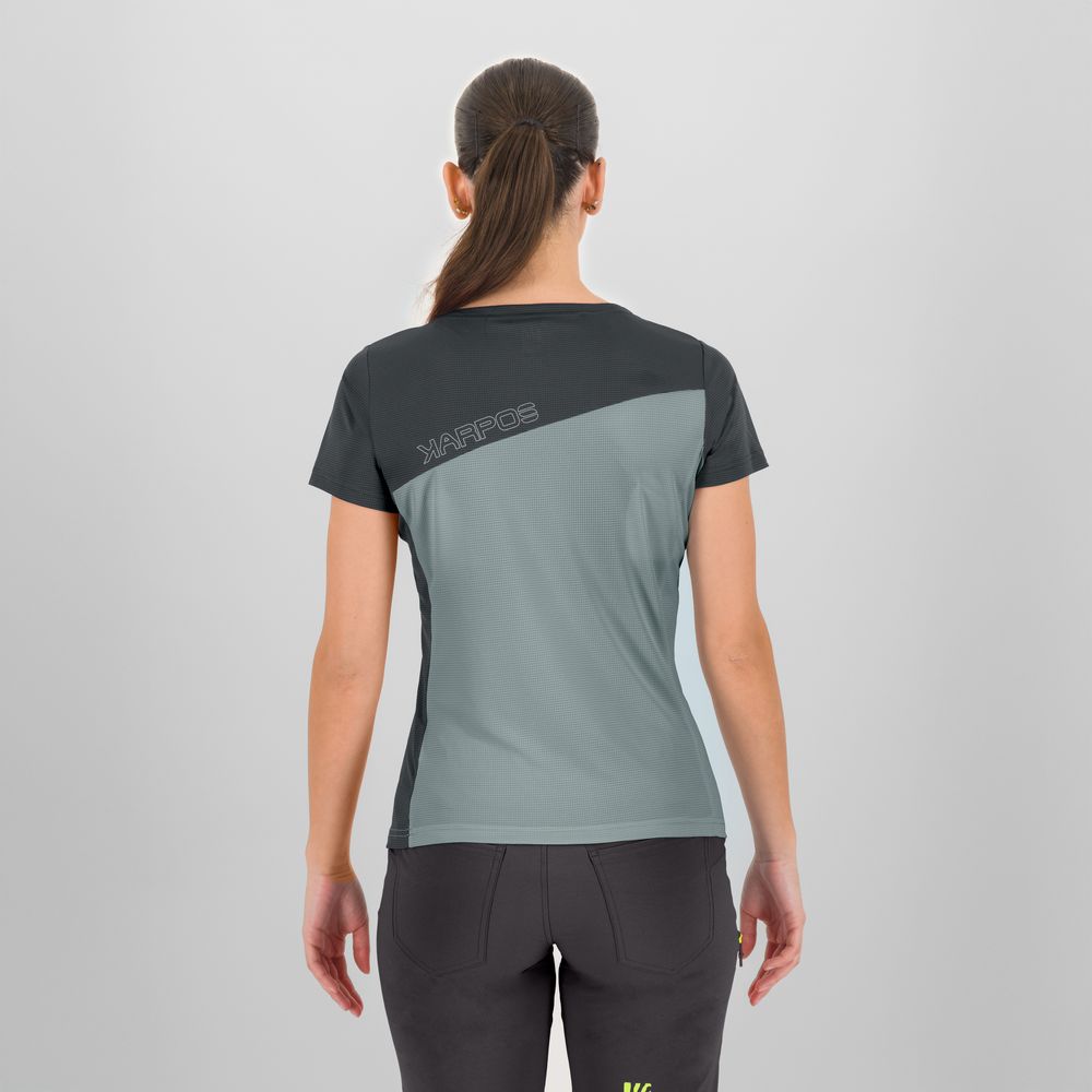 Karpos Averau Damen Funktionsshirt abyss-woodlgray Produktbild 3