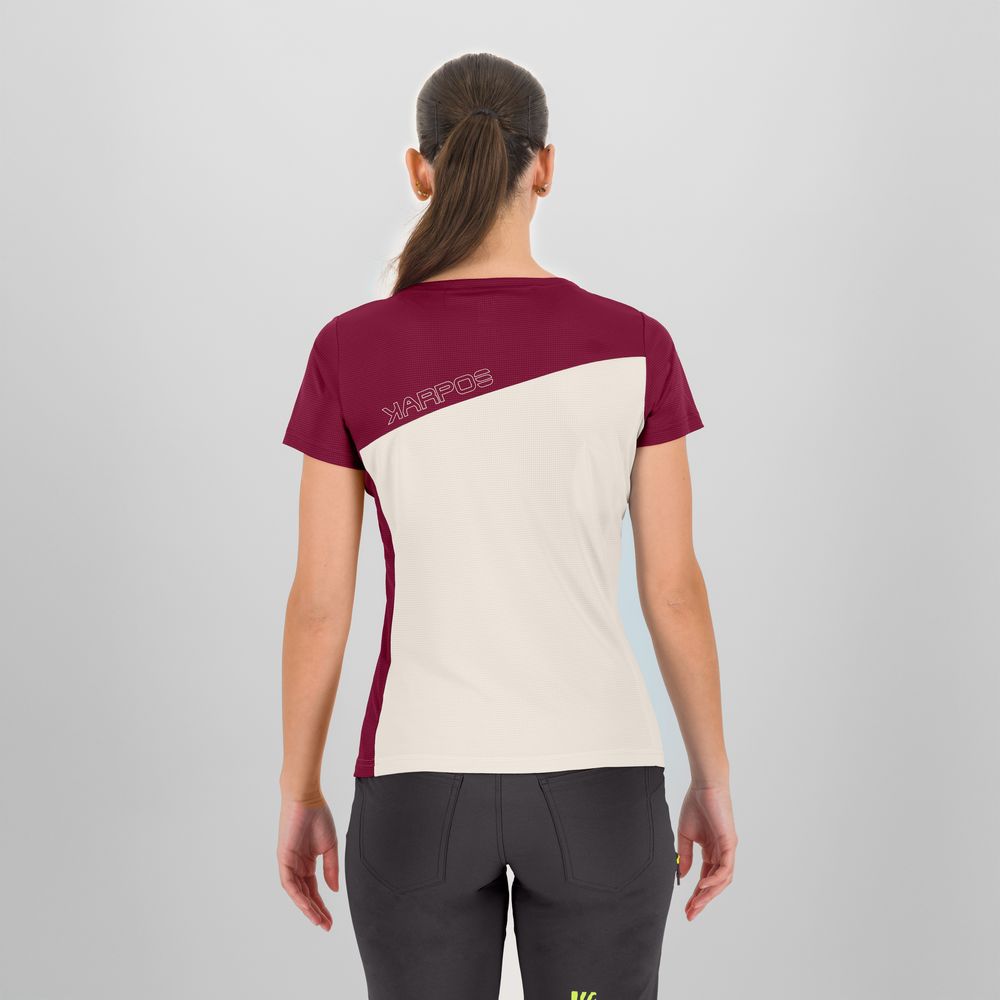 Karpos Averau Damen Funktionsshirt pristine-beet-red Produktbild 3