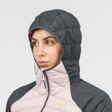 Karpos Lastei Active Plus Damen Isolationsjacke lilac-woodlgray Produktbild 6