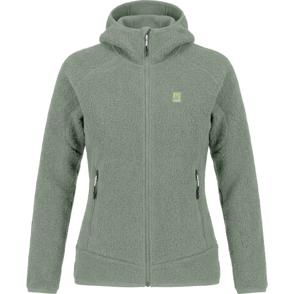 Karpos Moiazza Retrò Hoodie Damen Fleecejacke hedge Produktbild 0