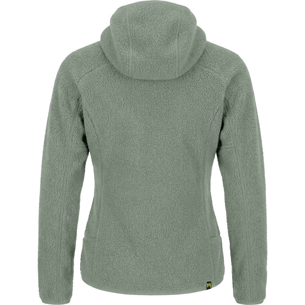 Karpos Moiazza Retrò Hoodie Damen Fleecejacke hedge Produktbild 1