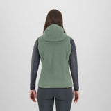 Karpos Moiazza Retro Hoodie Damen Fleeceweste hedge-woodlgray Produktbild 1