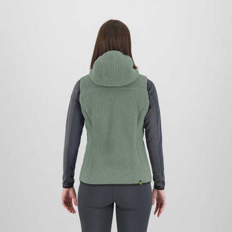 Karpos Moiazza Retro Hoodie Damen Fleeceweste hedge-woodlgray Produktbild 1