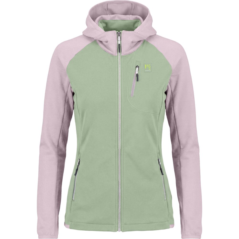 Karpos Odle Evo W Hoodie Full Zip Fleece Damen Midlayer hedge-lilac Produktbild 0