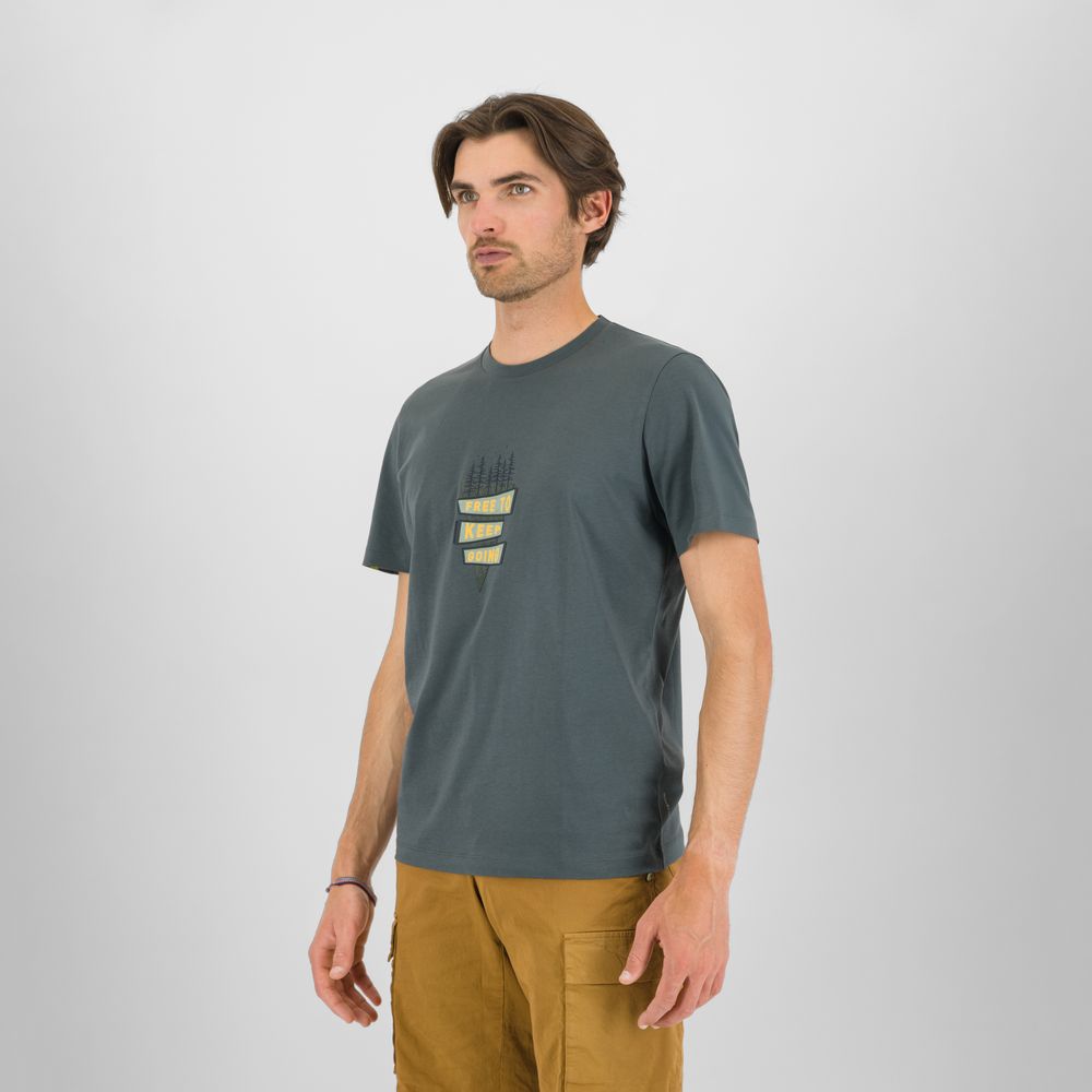 Karpos Outdoors Trees Herren T-Shirt urban-print-1 Produktbild 1