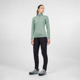 Karpos Pizzocco Evo W Half Zip Fleece Damen Longsleeve hedge Produktbild 3