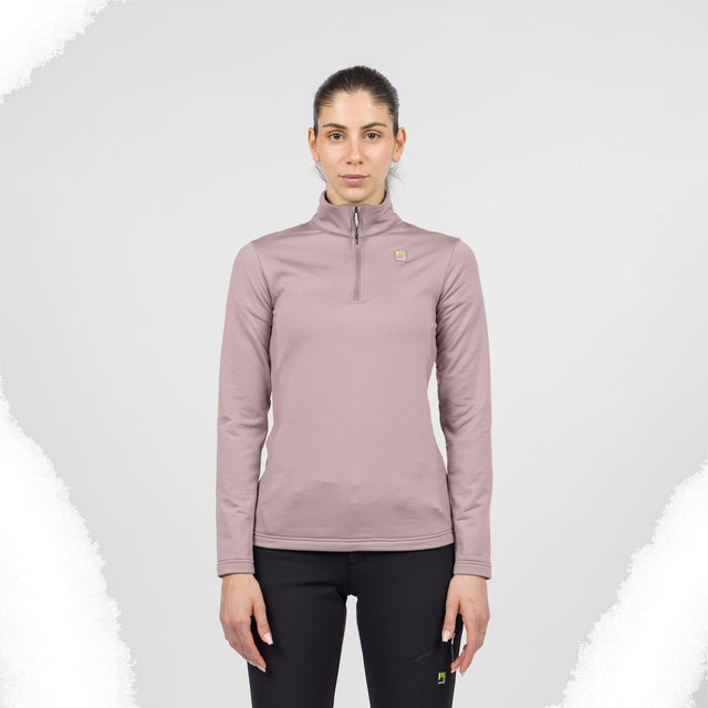 Karpos Pizzocco Evo W Half Zip Fleece Damen Longsleeve lilac Produktbild 0