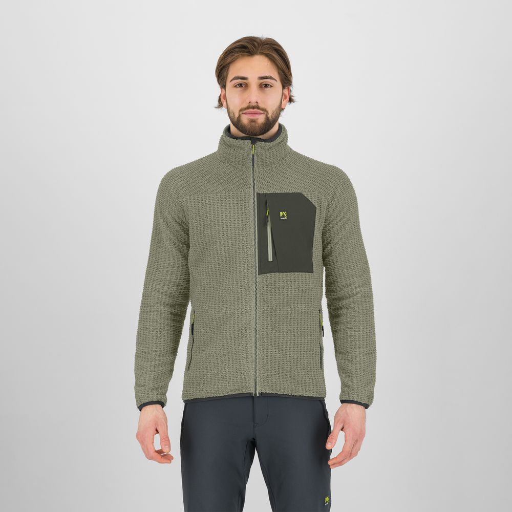 Karpos Rocchetta Evo Fleece Herren Fleecejacke tea-kambaba Produktbild 2