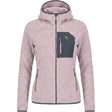 Karpos Rocchetta Evo Hoodie Damen Fleecejacke lilac-woodlgray Produktbild 0