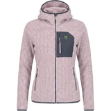 Karpos Rocchetta Evo Hoodie Damen Fleecejacke lilac-woodlgray Produktbild 0