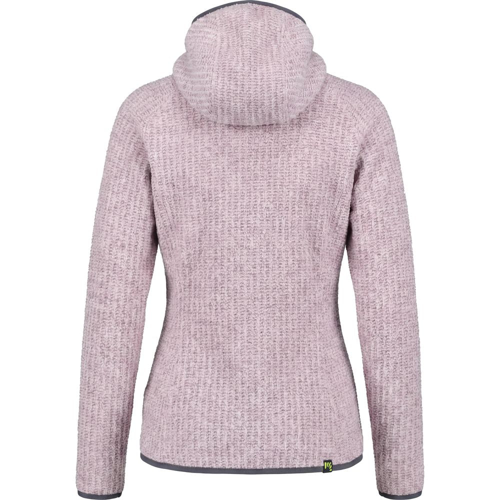 Karpos Rocchetta Evo Hoodie Damen Fleecejacke lilac-woodlgray Produktbild 1