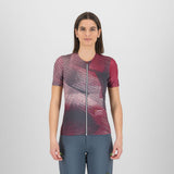 Karpos Sarca Full Zip Damen Trikot beet-red-pristine Produktbild 2