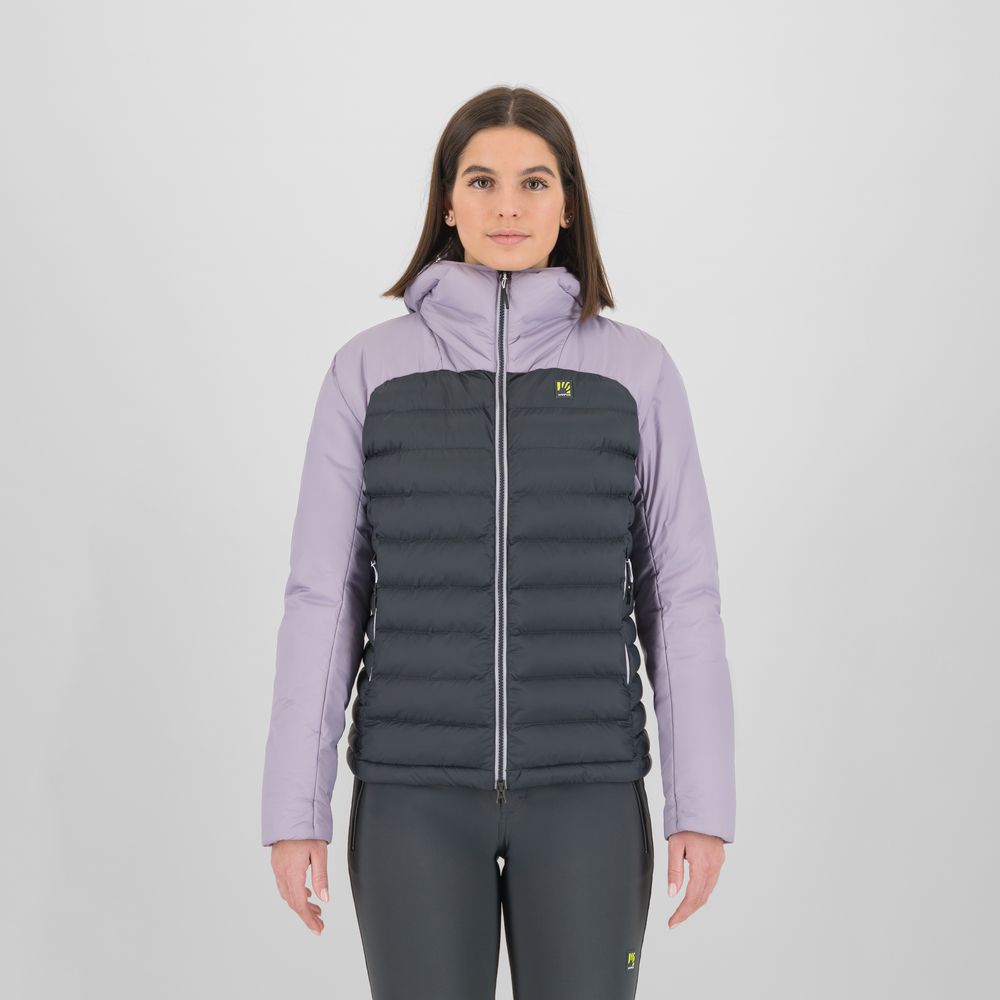 Karpos Sass D'ortiga Damen Isolationsjacke woodlgray lavender Produktbild 0