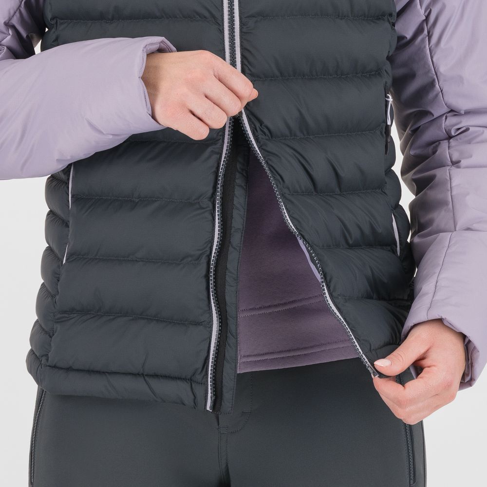Karpos Sass D'ortiga Damen Isolationsjacke woodlgray lavender Produktbild 3