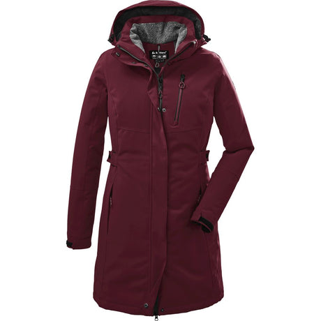 Killtec Kow 165 Wmn Prk Damen Parka bordeaux Produktbild 0