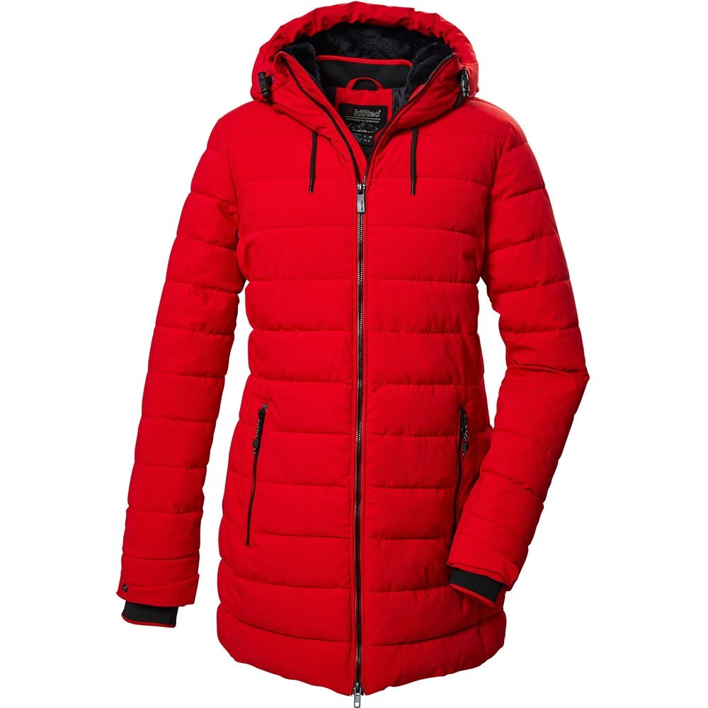 Killtec Kow 55 Wmn Qltd Prk Damen Steppparka dunkelrot Produktbild 0