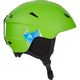 Kinder Ski-Helm Pulse HS-016 green-black-blue Produktbild 1