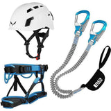 Klettersteig Komplettset LACD Pro Evo 3.0 + LACD Start Gurt + Salewa Helm Toxo white Produktbild 0