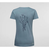La Sportiva Climb Flower Damen T-Shirt limestone-night-sky Produktbild 1