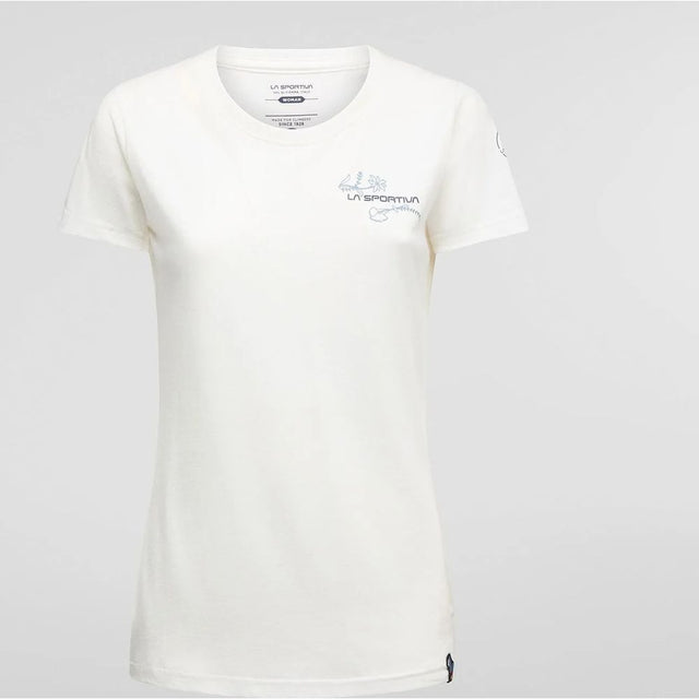La Sportiva Climb Flower T-Shirt W T-Shirt Damen chalk-limestone Produktbild 0