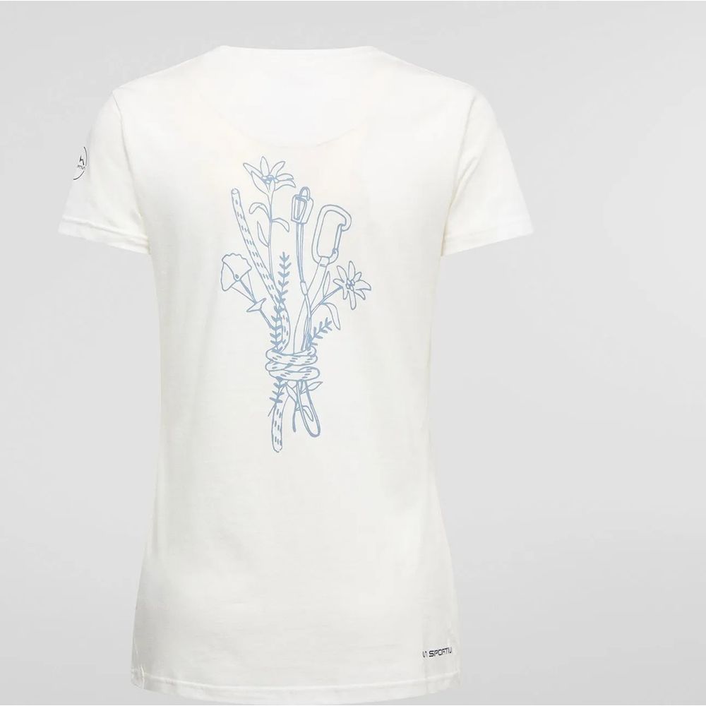 La Sportiva Climb Flower T-Shirt W T-Shirt Damen chalk-limestone Produktbild 1