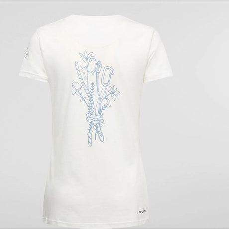 La Sportiva Climb Flower T-Shirt W T-Shirt Damen chalk-limestone Produktbild 1