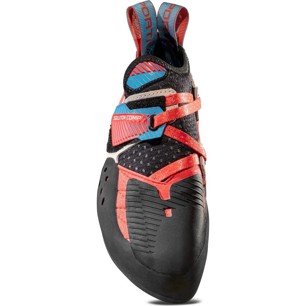 La Sportiva Solution Comp Damen Kletterschuh hibiscus malibu blue Produktbild 2