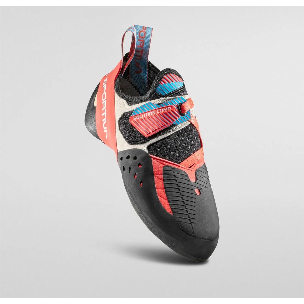 La Sportiva Solution Comp Damen Kletterschuh hibiscus-malibu-blue Produktbild 4