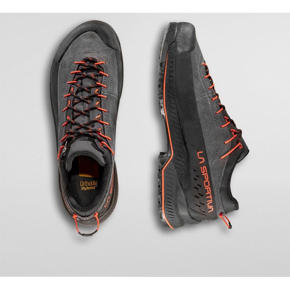 La Sportiva TX4 Evo Herren Zustiegsschuh carbon-cherry-tomato Produktbild 2
