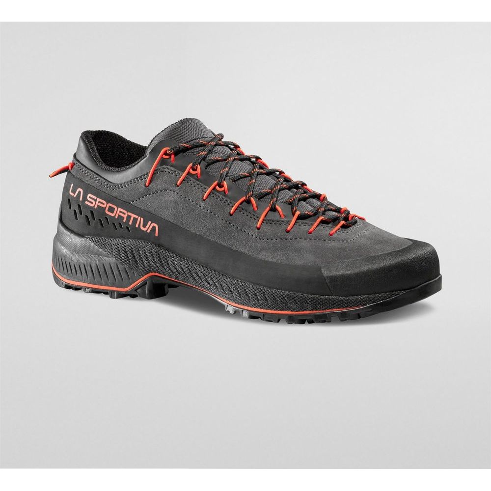 La Sportiva TX4 Evo Herren Zustiegsschuh carbon-cherry-tomato Produktbild 3