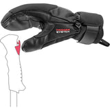 Leki Hevon 3D Mitt Fäustling schwarz Produktbild 2