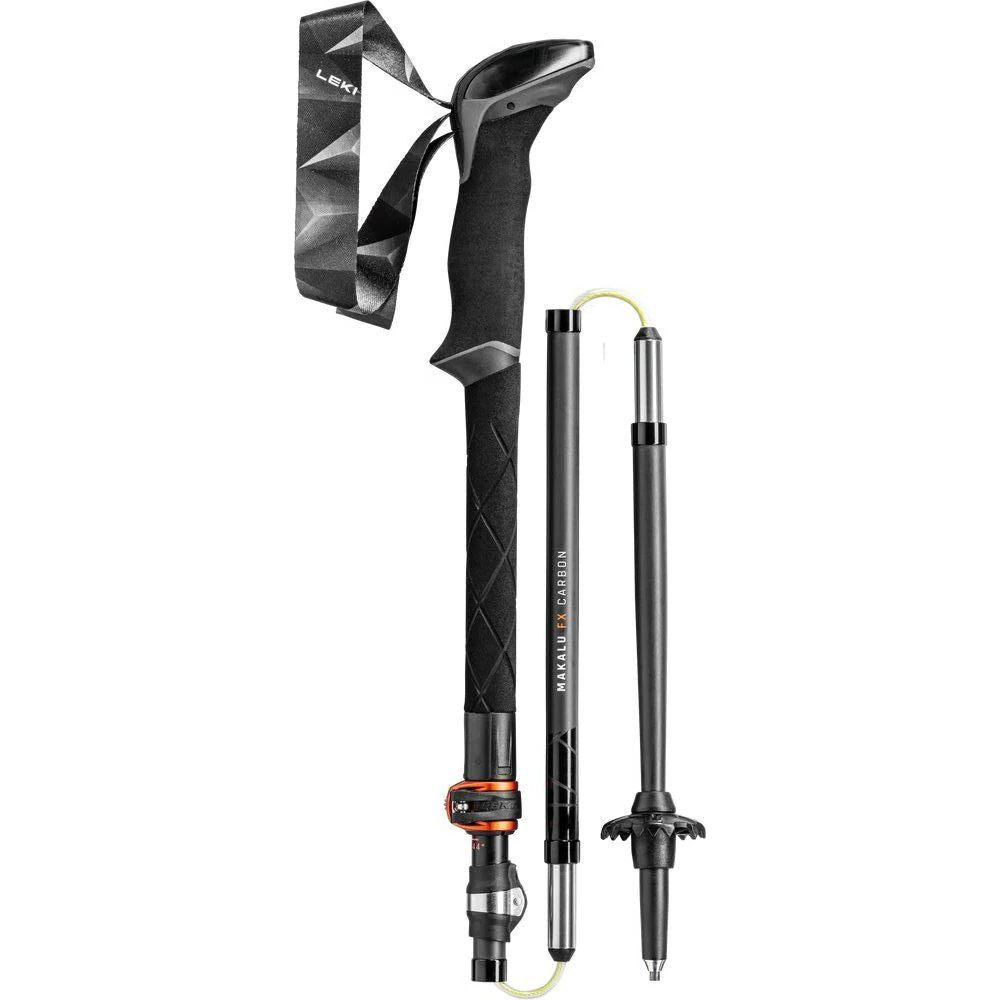 Leki Makalu FX Carbon Faltstock black-orange-naturalcarbon Produktbild 0