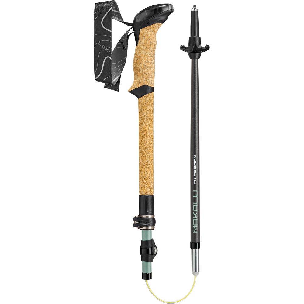 Leki Makalu FX Carbon Wanderstock grau-grün Produktbild 3