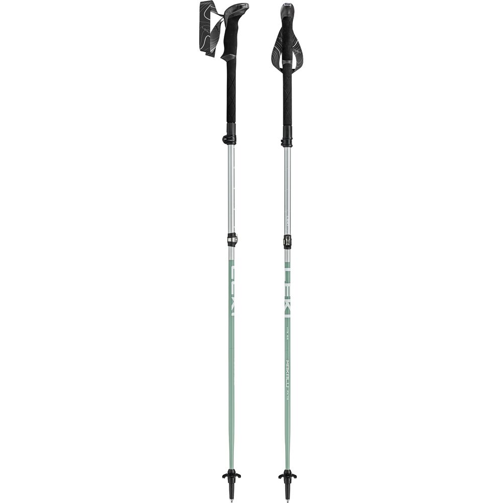 Leki Makalu FX TA Wanderstock silber-grün Produktbild 5