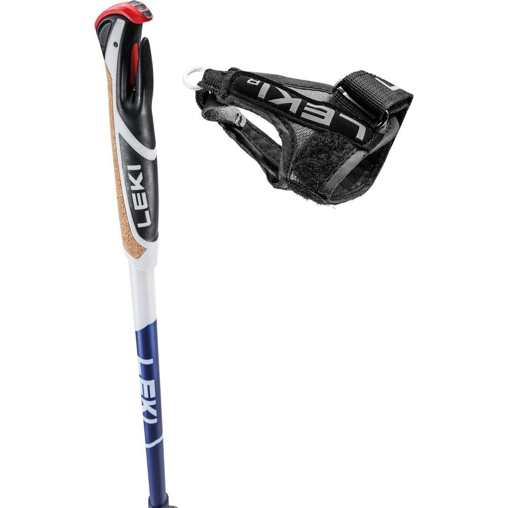 Leki Smart Supreme Nordic Walking Wanderstock metallic darkblue white Produktbild 3
