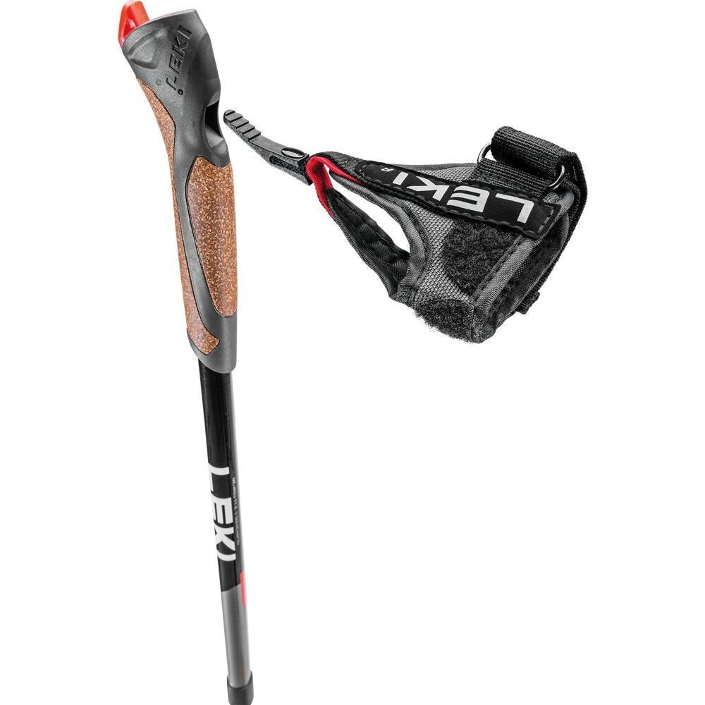 Leki Spin Nordic Walking Wanderstock silvergray white Produktbild 2