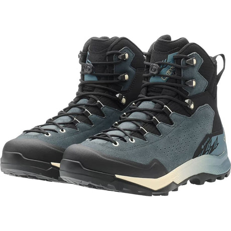 Lowa Explorer GTX Mid Herren Wanderschuh schieferblau-schwarz Produktbild 1
