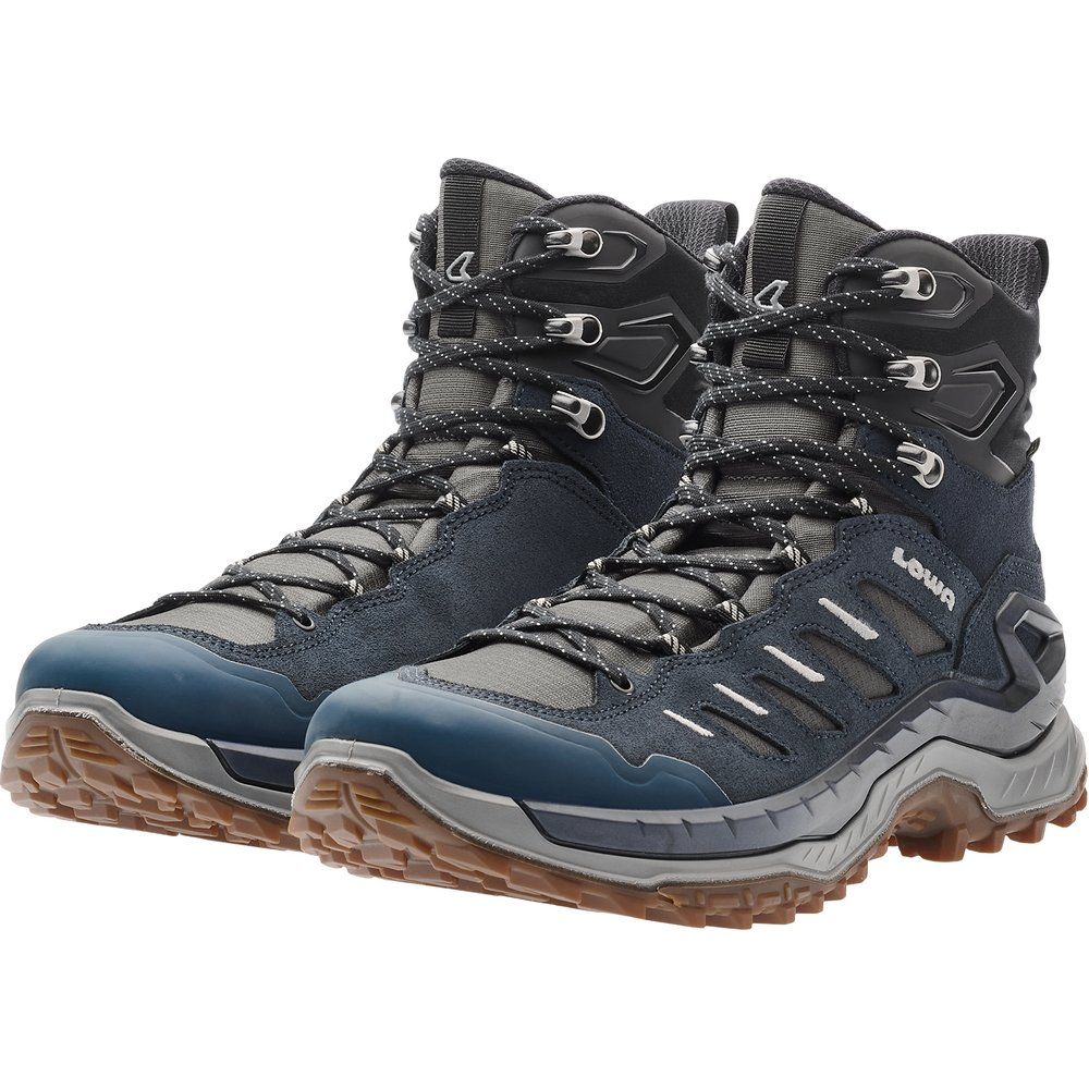 Lowa Innovo GTX Mid Herren Wanderschuh navy-grau Produktbild 3