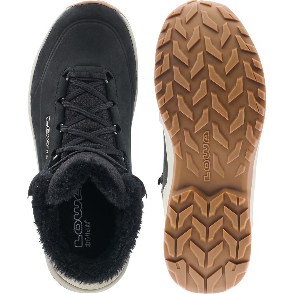 Lowa Kaloya Winter GTX Mid Ws Damen Outdoorstiefel schwarz/dune Produktbild 6