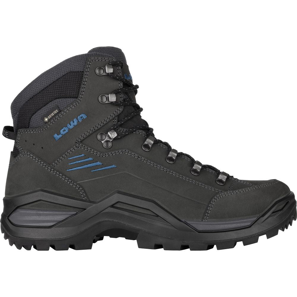 Lowa Renegade Evo GTX Mid Herren Wanderschuh anthrazit-stahlblau Produktbild 1