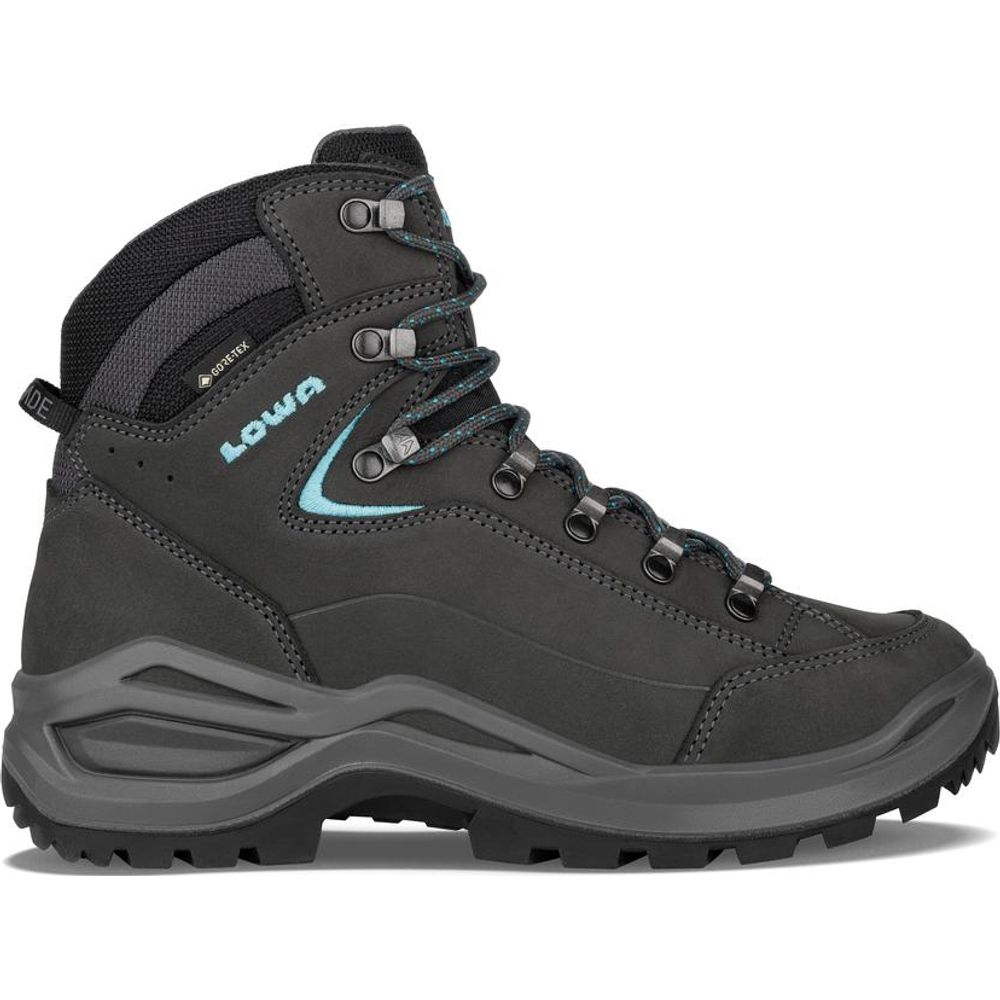 Lowa Renegade Evo GTX Mid Ws Damen Wanderschuh asphalt-türkis Produktbild 0