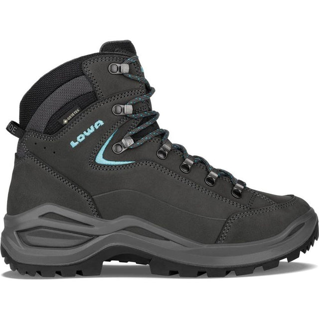 Lowa Renegade Evo GTX Mid Ws Damen Wanderschuh asphalt-türkis Produktbild 0
