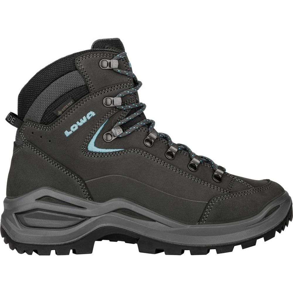Lowa Renegade Evo GTX Mid Ws Damen Wanderschuh asphalt-türkis Produktbild 1