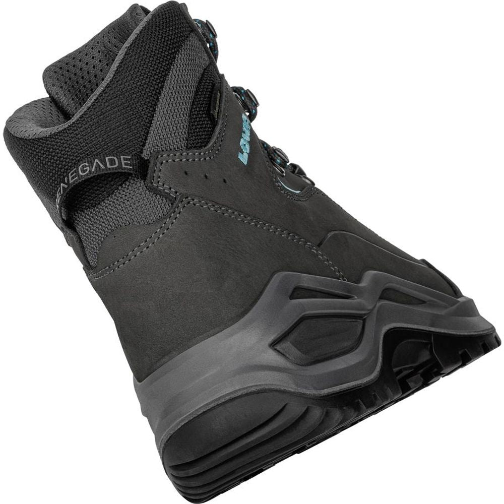 Lowa Renegade Evo GTX Mid Ws Damen Wanderschuh asphalt-türkis Produktbild 6