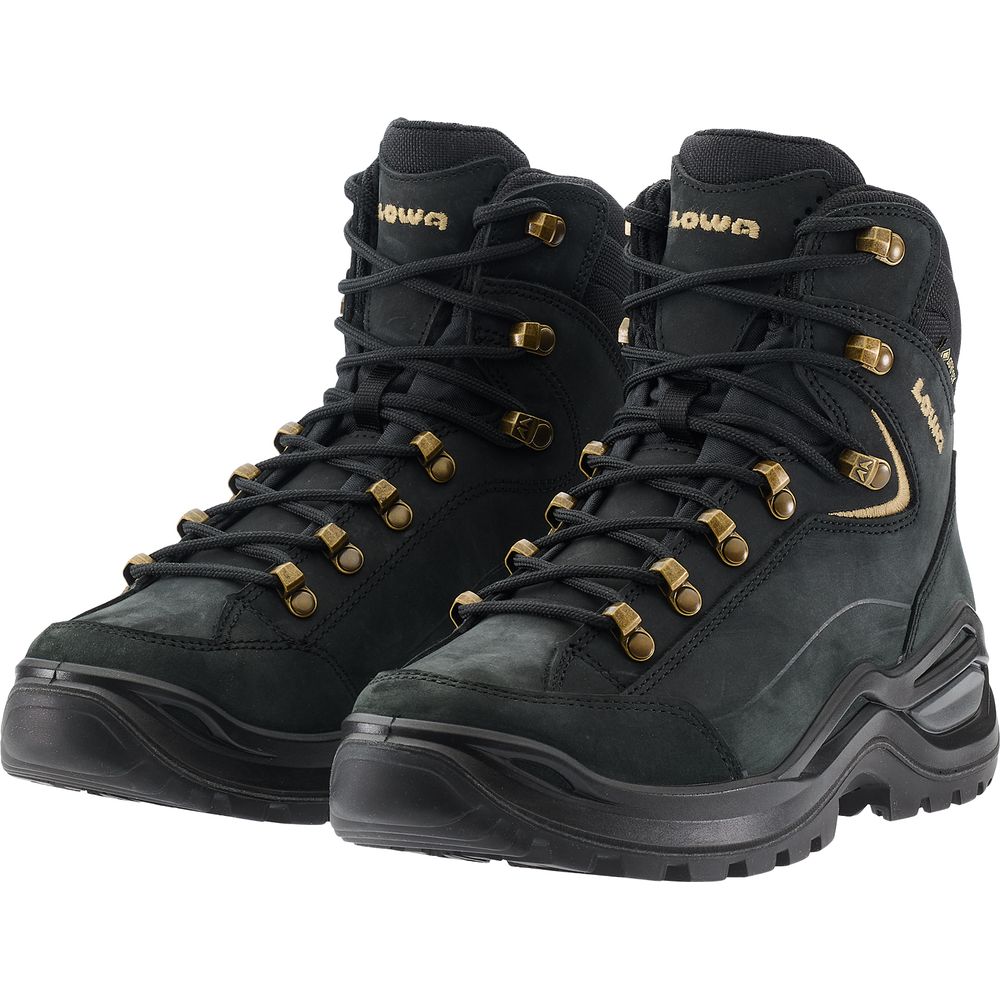 Lowa Renegade Evo GTX Mid Ws Damen Wanderschuh schwarz-champagner Produktbild 1