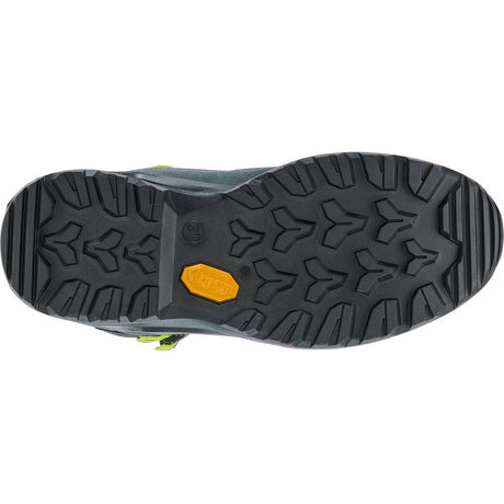 Lowa Wandax GTX Mid Jr Kinder Wanderschuh dunkelpetrol-limone Produktbild 1