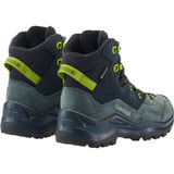 Lowa Wandax GTX Mid Jr Kinder Wanderschuh dunkelpetrol-limone Produktbild 4